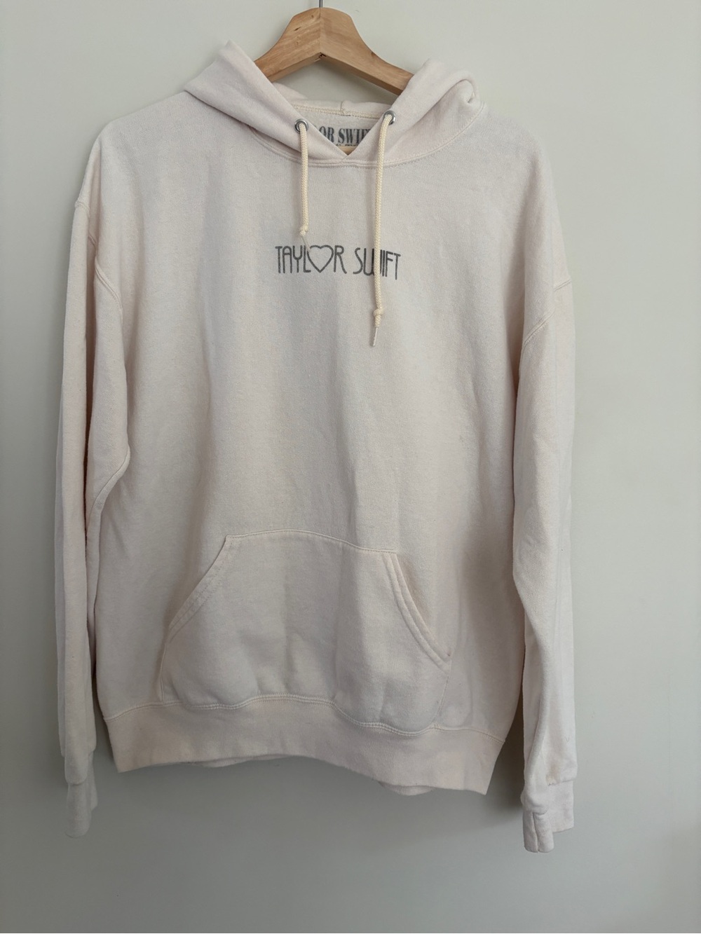 Taylor Swift the eras tour Cream Hoodie Sweater M